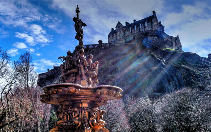 El Castillo de Edimburgo es uno de los tesoros más emblemáticos de Escocia y un destino turístico que cautiva a visitantes de todo el mundo.